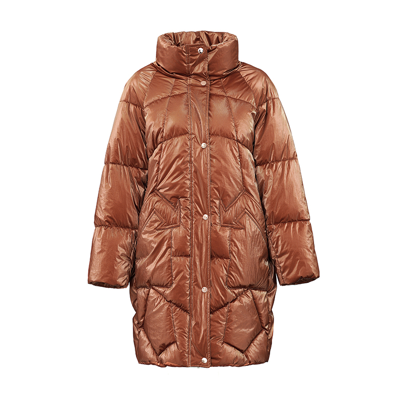 숙녀 따뜻한 코트 \/ 다운 재킷